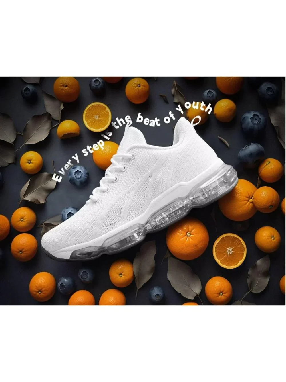 🆕Women's White Grey Walking Running Shoes Air Cushion Breathable Sneakers
